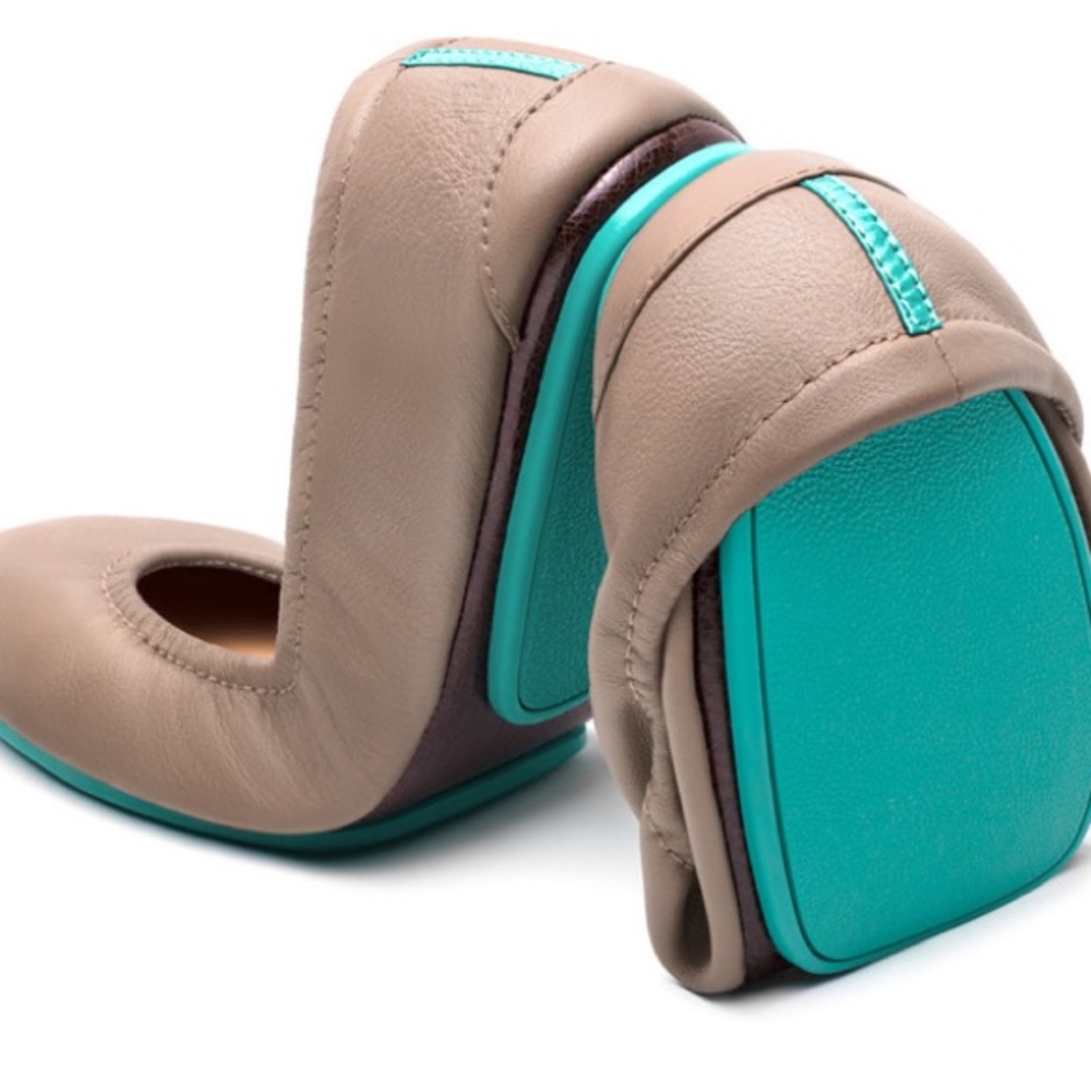 Super Versatile Taupe Tieks Flats